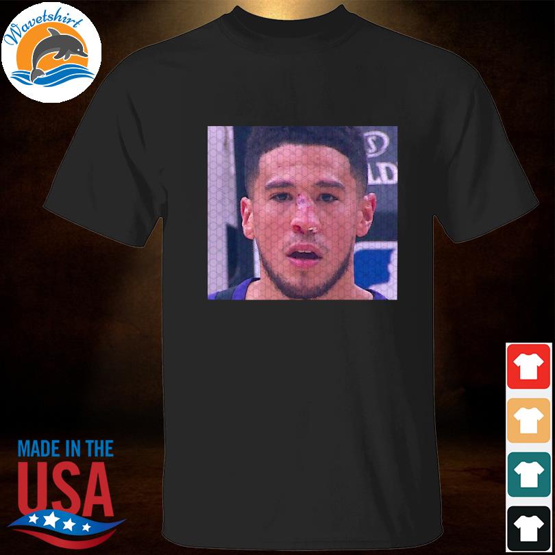 devin booker bloody nose shirt