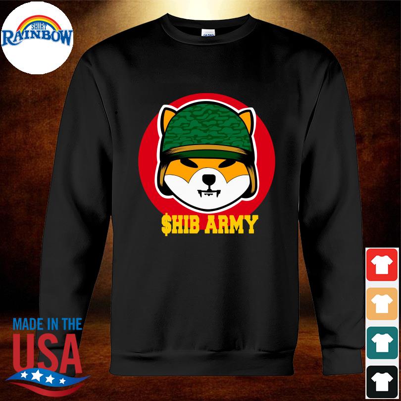 shiba army shirt