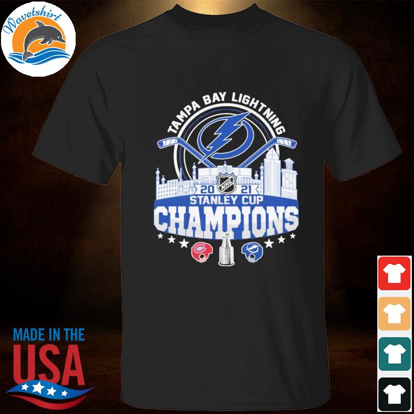 Tampa Bay Lightning and Montreal Canadiens 2021 stanley cup champions shirt  - Kingteeshop