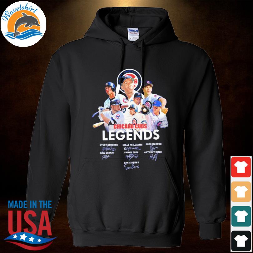 Chicago cubs baseball legends players signatures shirt, hoodie