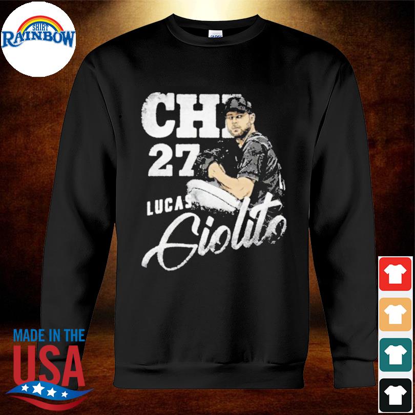 Lucas Giolito Chicago White Sox baseball player 27 poster White Sox shirt -  Limotees