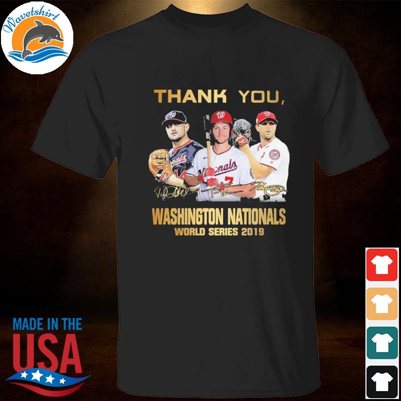 Official Thank you Washington Nationals World Series 2019