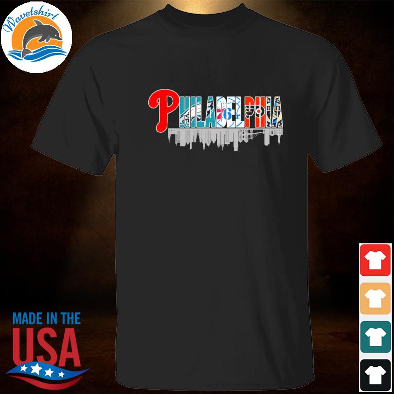 Philadelphia it's a Philly thing Phillies Eagles 76ers logo shirt, hoodie,  sweater, long sleeve and tank top