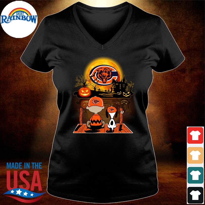 Snoopy and Charlie Brown Chicago Bears shirt, hoodie, sweater, long sleeve  and tank top