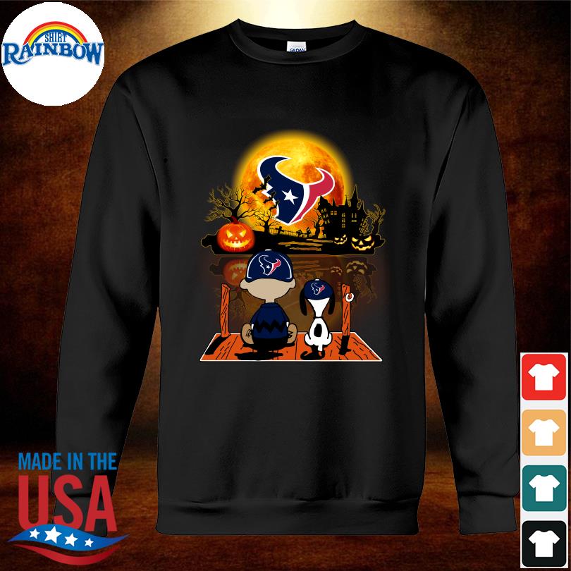 Peanuts Snoopy Trick or Treat Halloween Houston Texans shirt, hoodie,  sweater, long sleeve and tank top