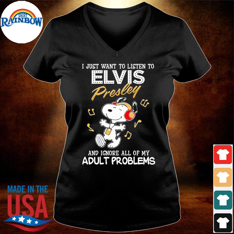 Elvis Presley Multicolored Adult Tank Top T-shirt