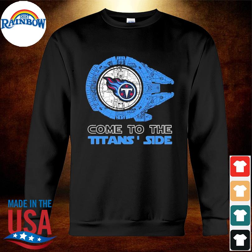 Come to the Tennessee Titans' Side Star Wars Millennium Falcon shirt -  Kingteeshop