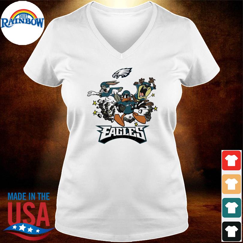 The Looney Tunes Football Team Philadelphia Eagles T-Shirt - T-shirts Low  Price