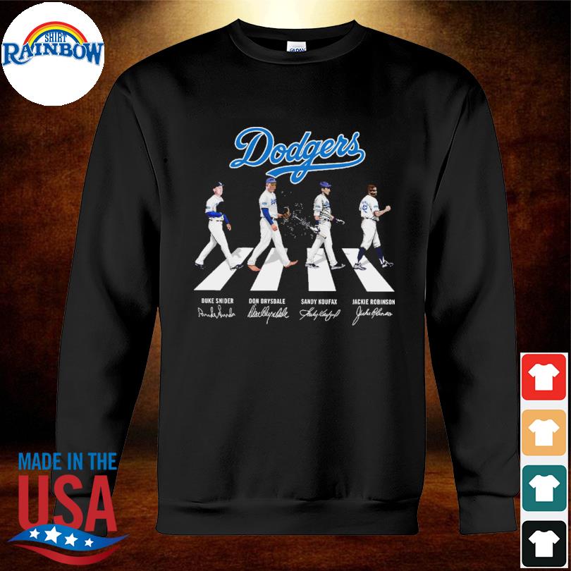 The LA Dodgers Abbey Road 2023 Signatures Shirt, hoodie, sweater, long  sleeve and tank top