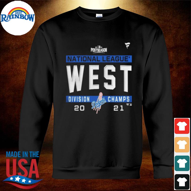 Los Angeles Dodgers 21 Time NL West Division Champions Shirt, hoodie,  longsleeve, sweater