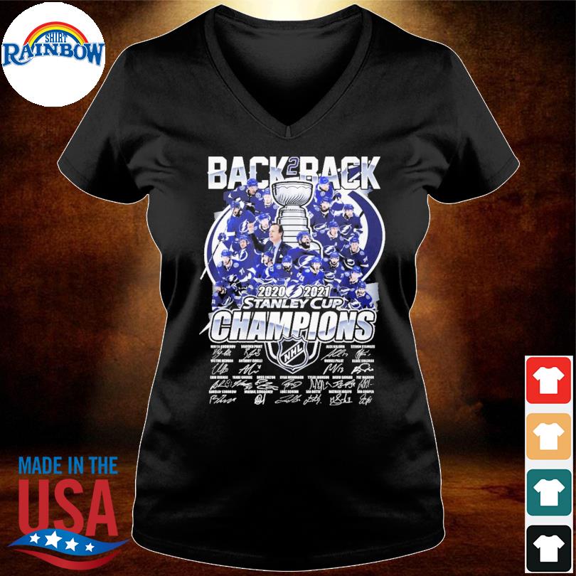 Tampa Bay Lightning Stanley Cup Champions 2020 signatures shirt, hoodie,  sweater, long sleeve and tank top