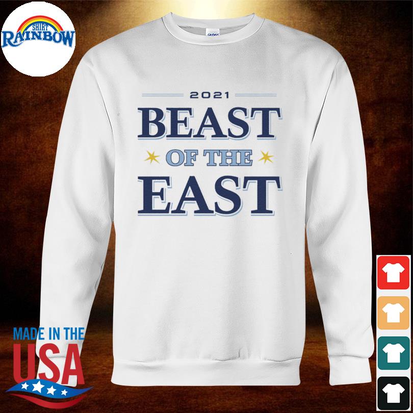 Official Beast Of The East Tampa Bay Baseball Shirt Hoodie Sweater Long Sleeve And Tank Top