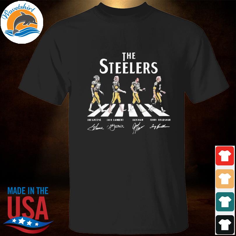 The Pittsburgh Steelers Football Abbey Road Signatures T-shirt,, hoodie,  sweater, long sleeve and tank top