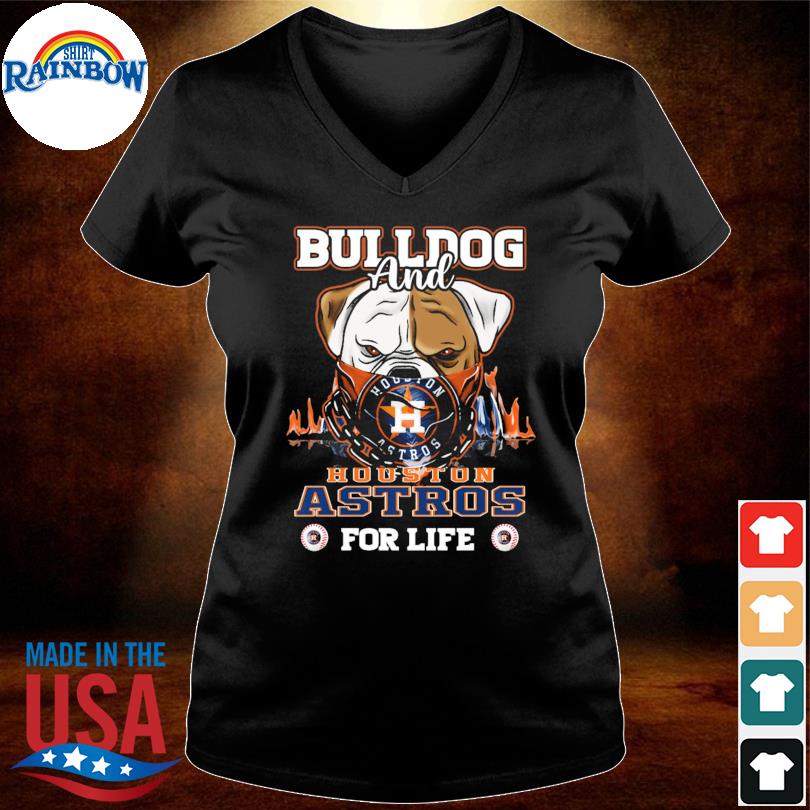 Houston Astros I'm a dog and astros kinda girl shirt, hoodie, sweater, long  sleeve and tank top