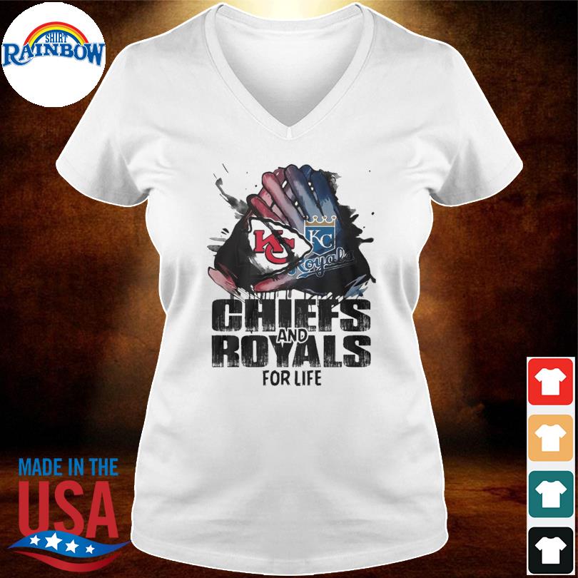 Kansas City Chiefs and Kansas City Royals for life shirt, hoodie