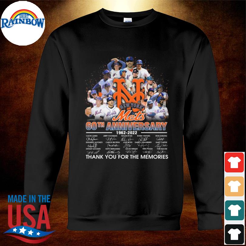 The New York Mets Team 60th Anniversary 1962 2022 Signatures Thank