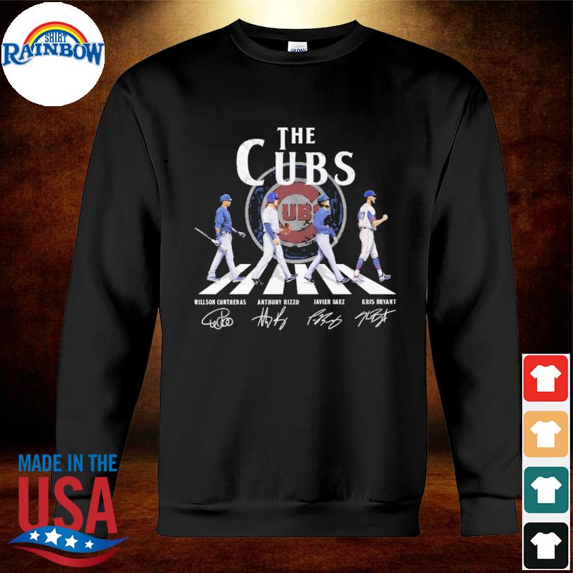 Chicago Cubs Abbey Road Signatures Shirt - High-Quality Printed Brand