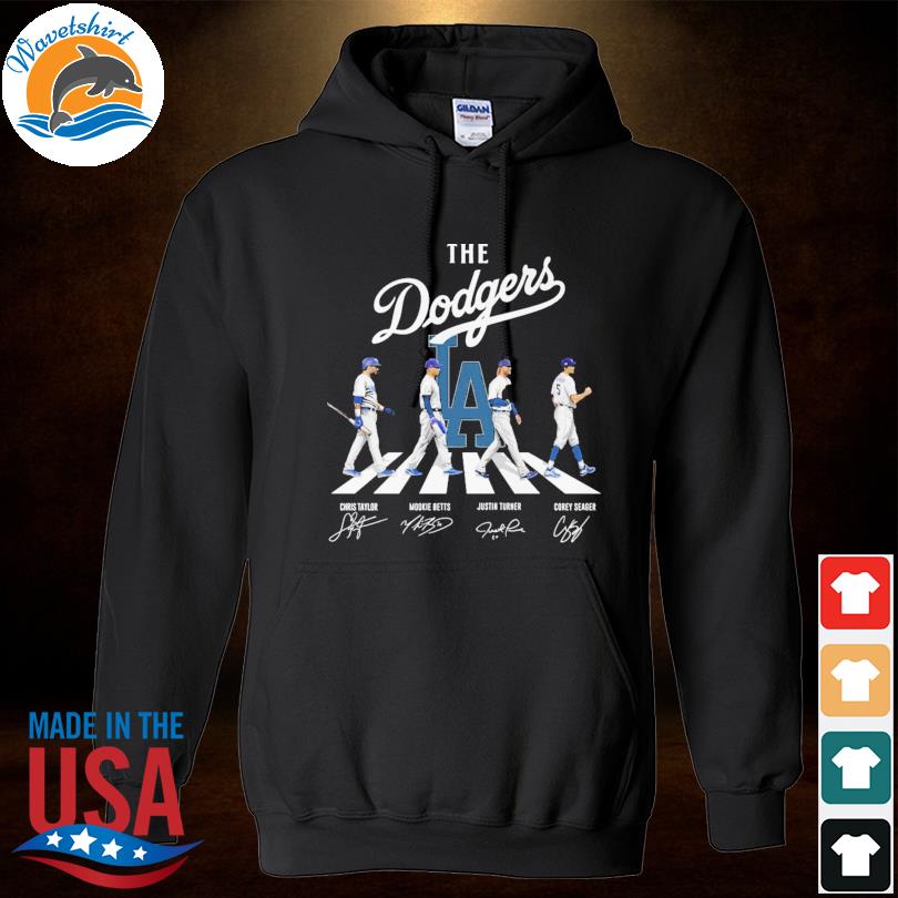 Official los Angeles Dodgers abbey road shirt, hoodie, sweater