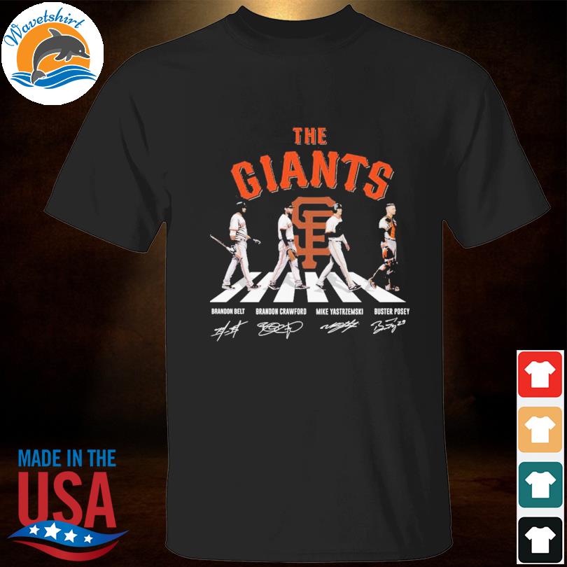 The San Francisco Giants Abbey Road Signatures Shirt,Sweater