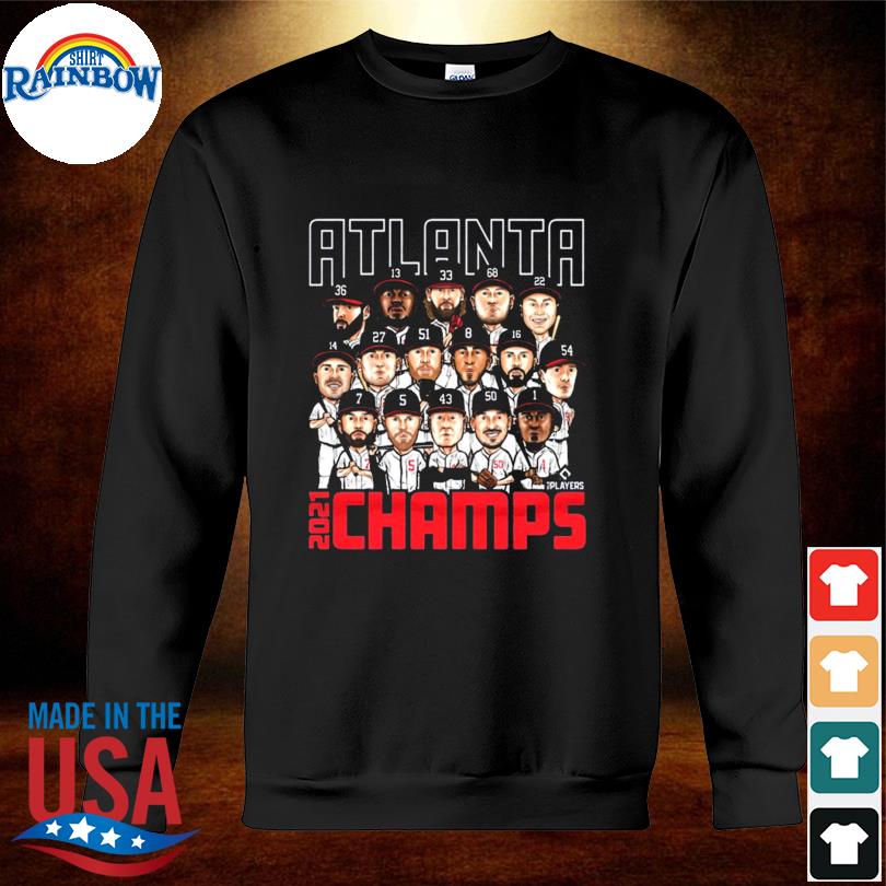 Atlanta Braves 4X World Series Champions 2021 Shirt, hoodie