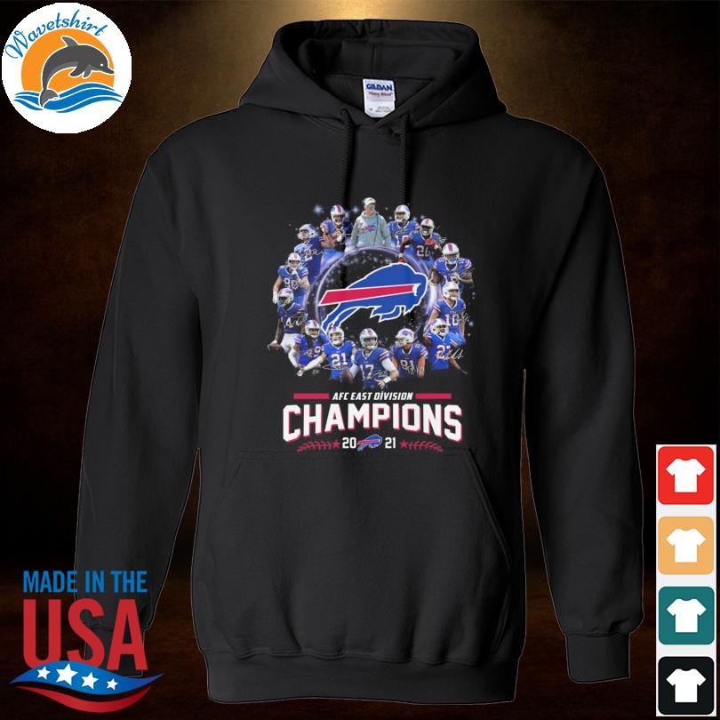 Buffalo Bills AFC East Division Champions 2021 signatures shirt - Trend T  Shirt Store Online