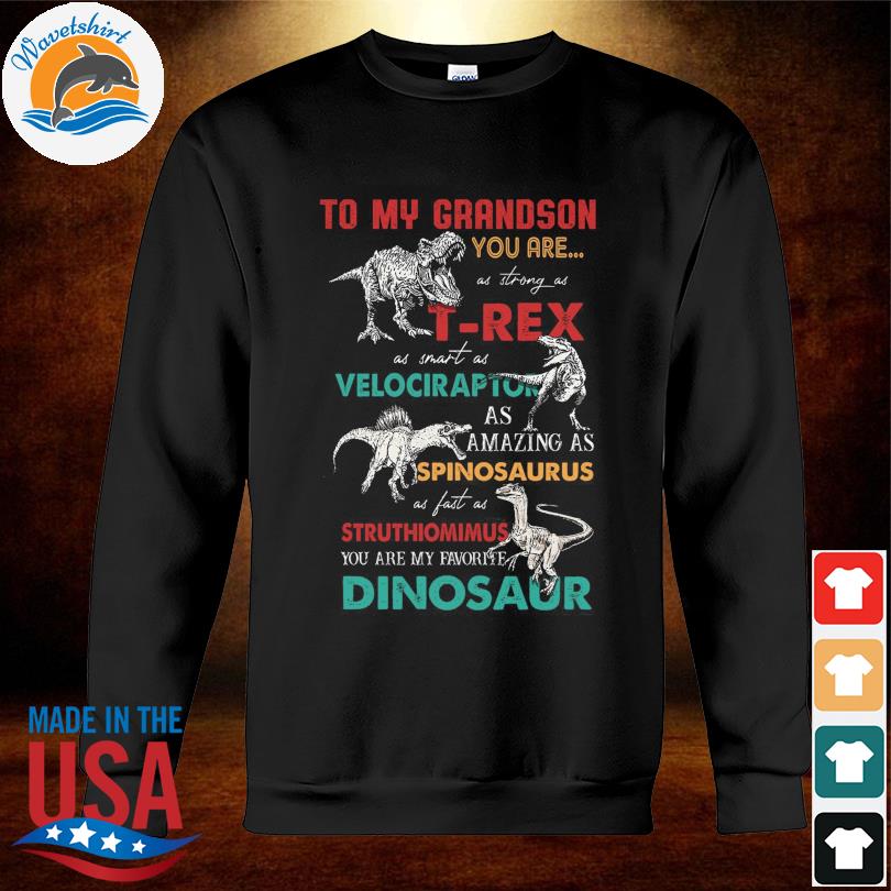 Dinosaur Poster, Grandson You Are As Strong As T-Rex, As Smart As