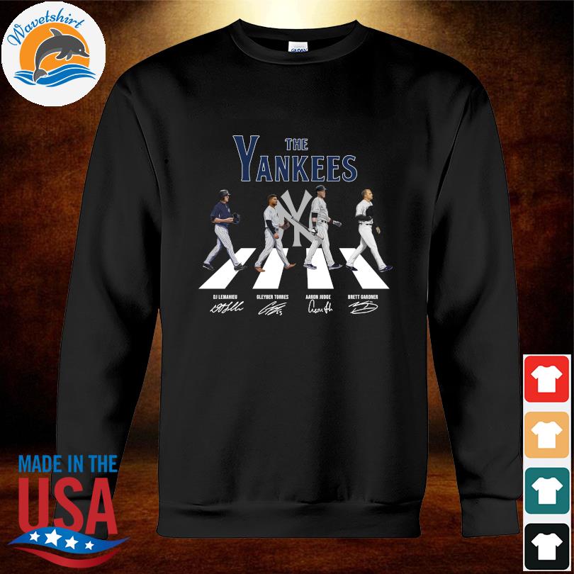 Funny The New York Yankees Abbey Road signatures 2021 shirt, hoodie,  sweater, long sleeve and tank top