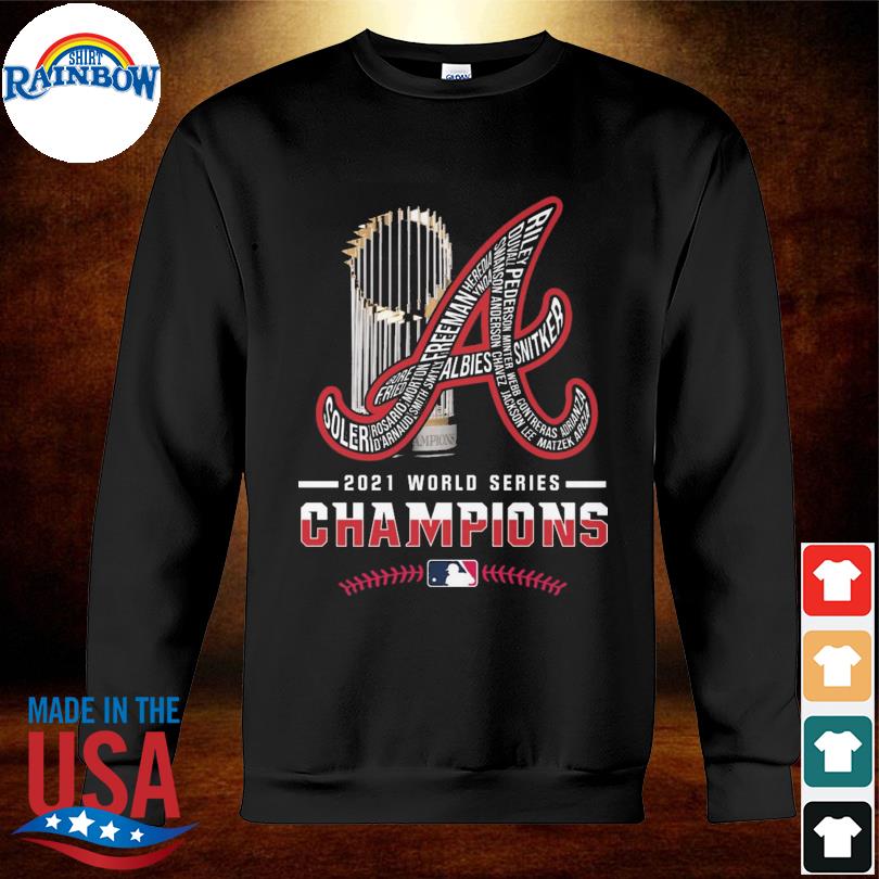Atlanta Braves World Series Merch 2021 T-Shirt, hoodie, sweater, long  sleeve and tank top