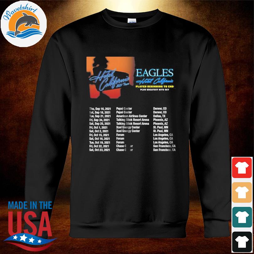 Eagles greatest hits tour shirt, hoodie, sweater, long sleeve and tank top