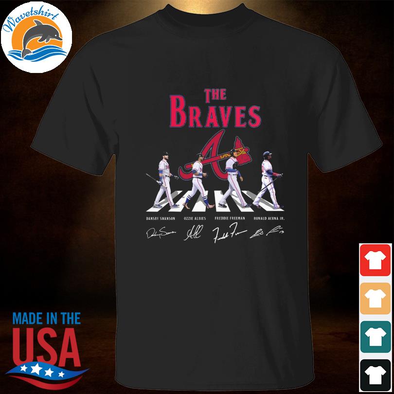 braves abbey road shirt