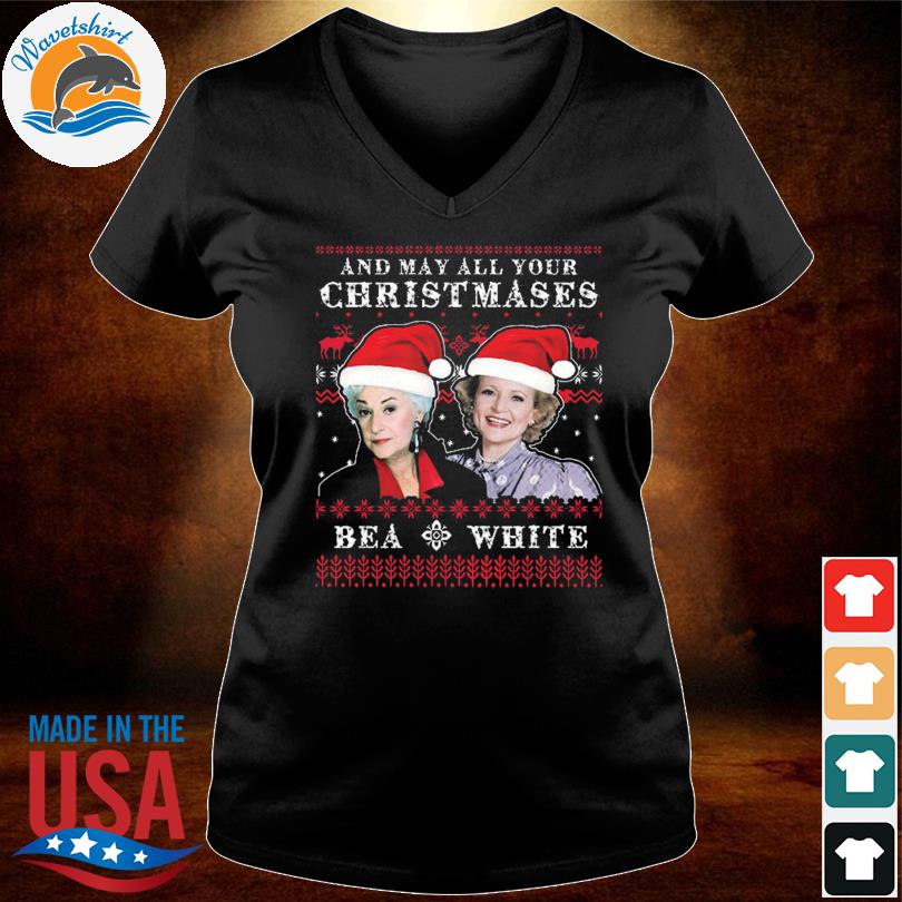may all your christmases bea white sweatshirt