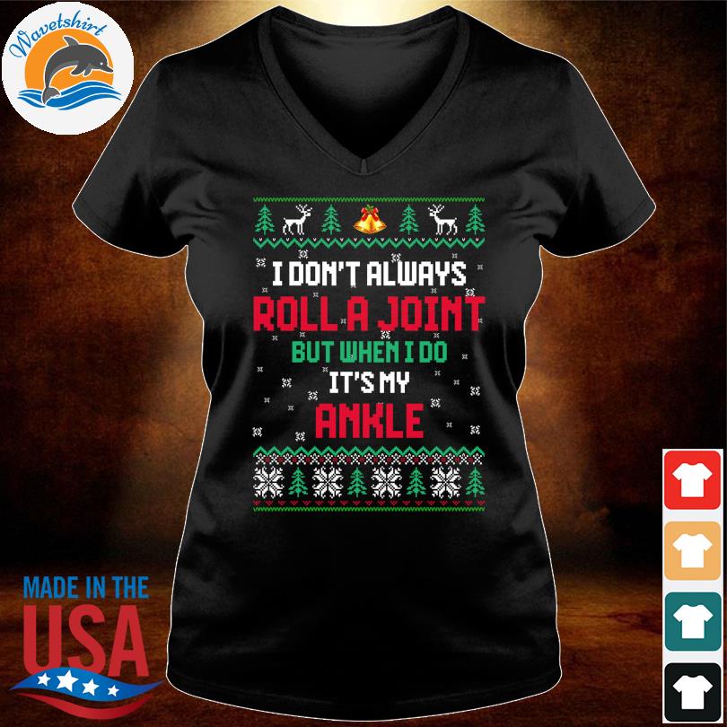 joint ugly christmas sweater