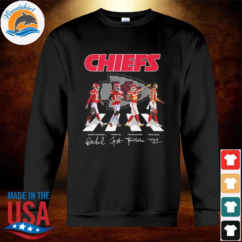 Funny Kansas City Chiefs The Chiefs Abbey Road signatures shirt, hoodie,  sweater, long sleeve and tank top