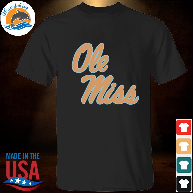 white ole miss shirt