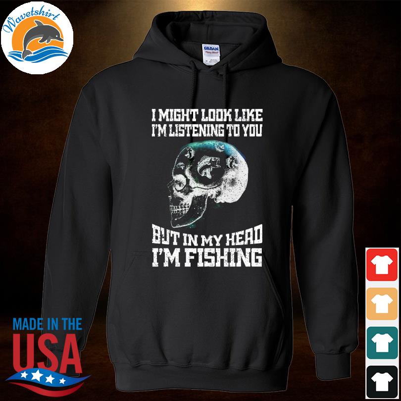 skull fishing shirt