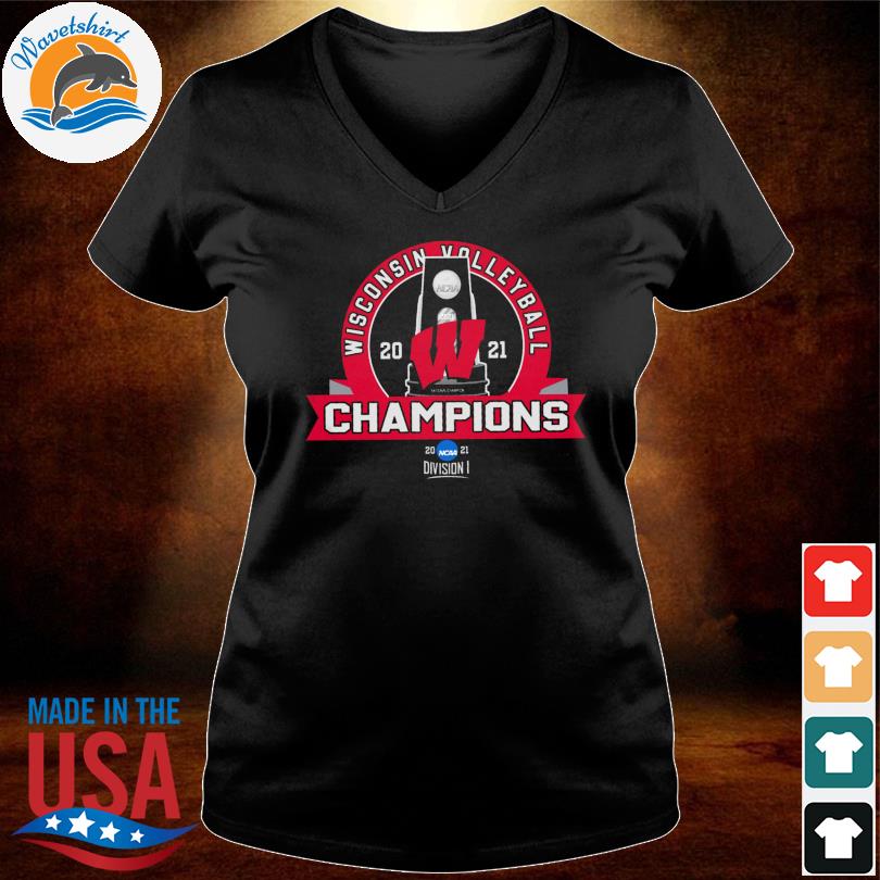 Wisconsin Volleyball Skyline 2021 NCAA Division 1 Womens Volleyball  Championship T-Shirt - REVER LAVIE