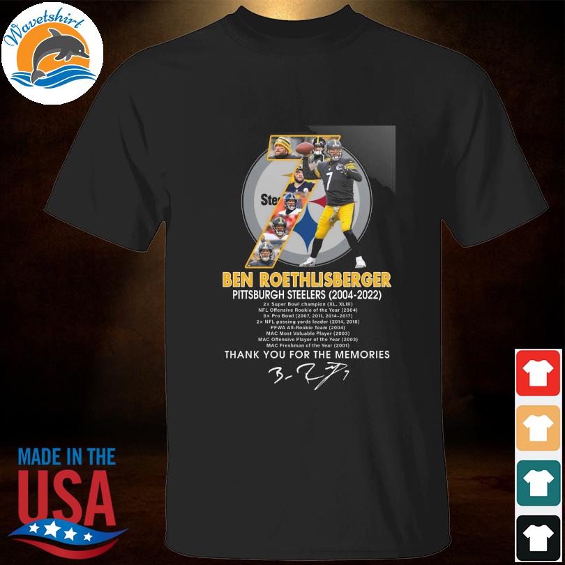 Ben Roethlisberger Pittsburgh Steelers Shirt, hoodie, sweater, long sleeve  and tank top