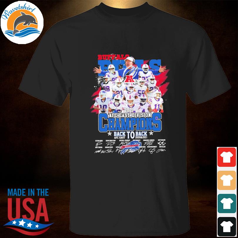 Buffalo Bills AFC East Division Champions Back To Shirt ⋆ Vuccie