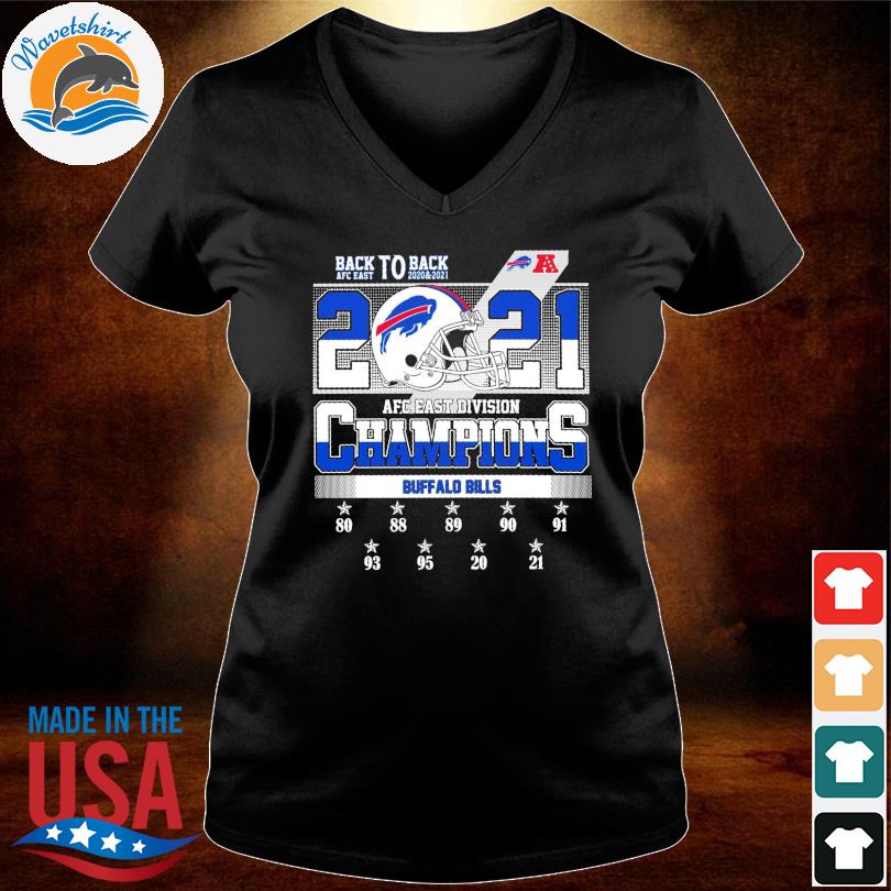 Buffalo Bills AFC East Division Champions Back To Shirt ⋆ Vuccie