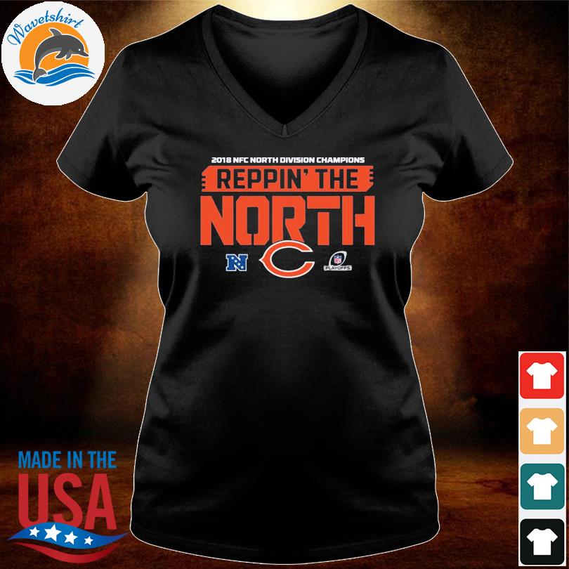 Chicago Bears 2018 NFC North Division Champions Reppin' shirt, hoodie