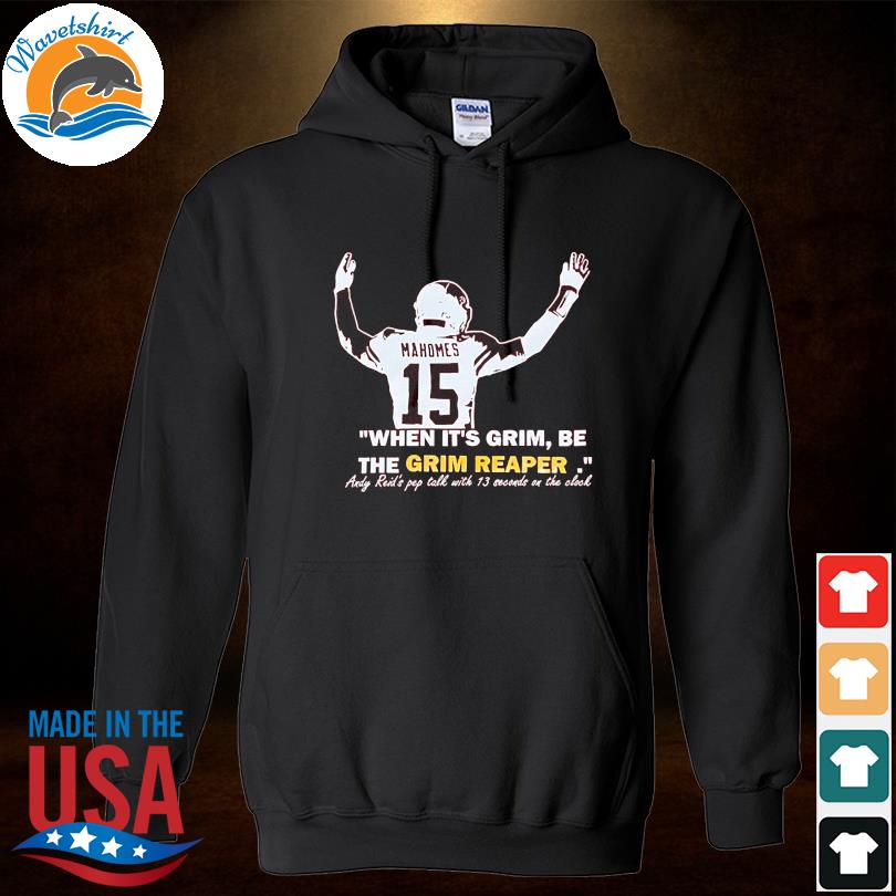 13 Seconds Chiefs Mahomes Grim Reaper Shirt, hoodie, sweater, long