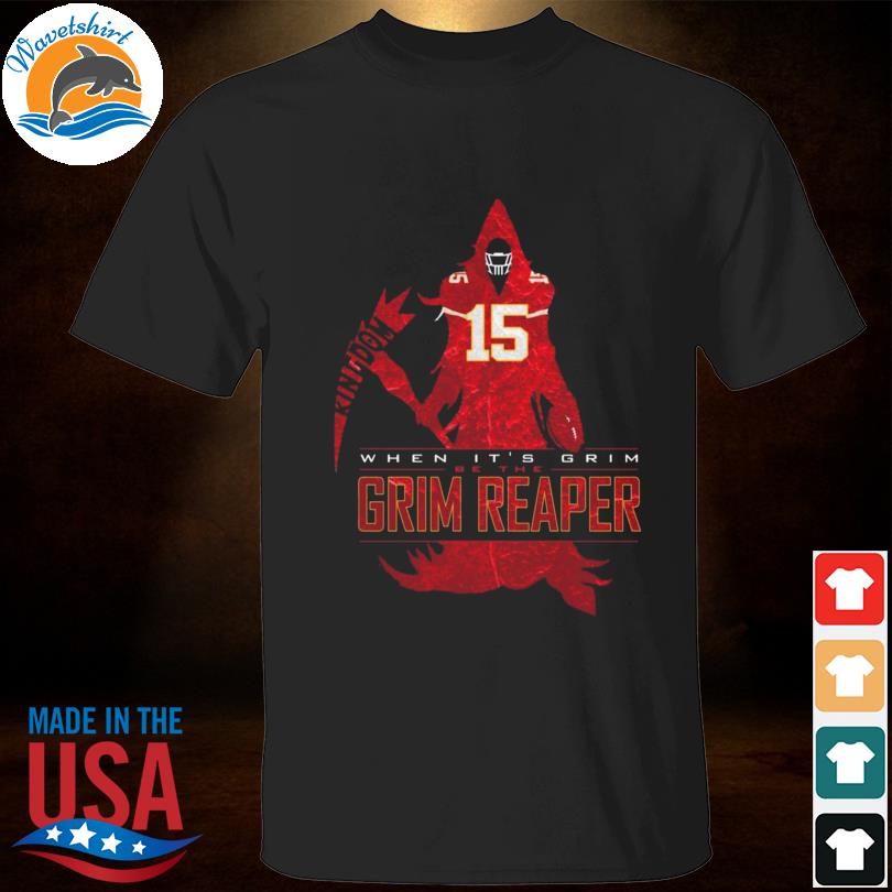 kansas city chiefs grim reaper shirt