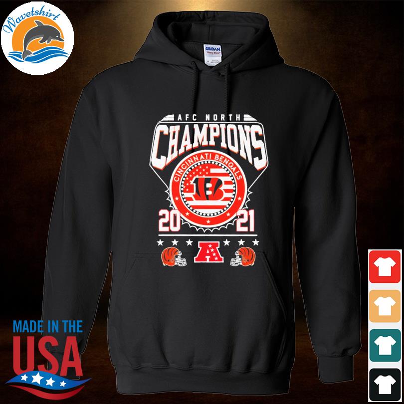 Cincinnati Bengals AFC North Champions 2021-2022 t-shirt, hoodie, sweater  and long sleeve