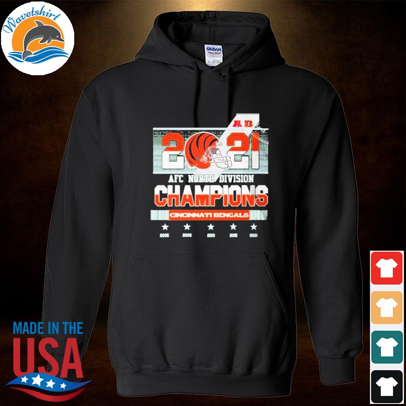 Cincinnati Bengals 2021 2022 Afc North Division Champions Shirt