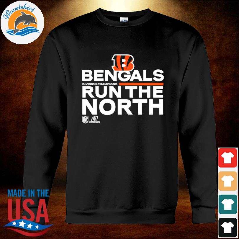 We run the north 2021 2022 Cincinnati Bengals shirt, hoodie, sweater, long  sleeve and tank top