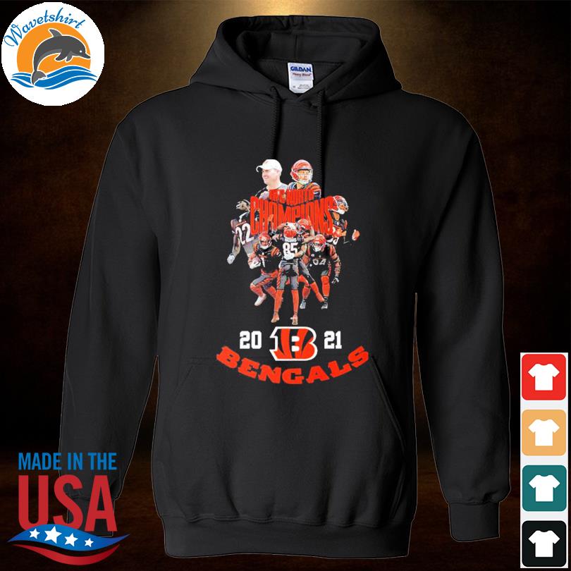 Cincinnati bengals football 2021 2022 afc north division champions shirt,  hoodie, sweater, long sleeve and tank top