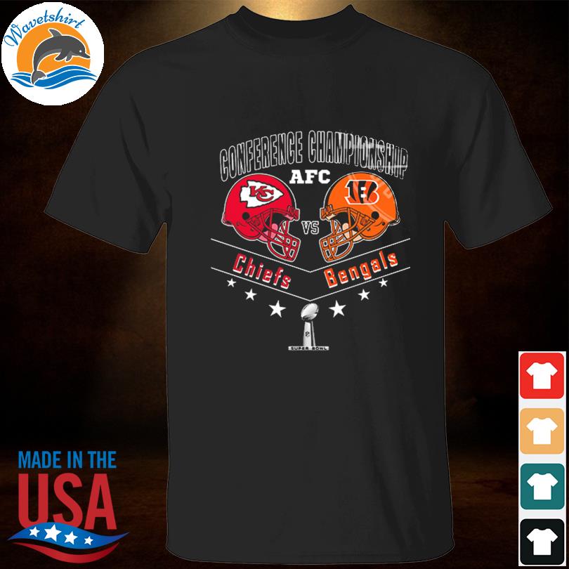 2022 AFC Conference Championship Bengals Vs Chiefs Super Bowl Shirt -  NVDTeeshirt