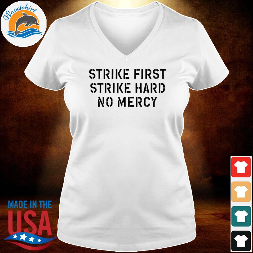 cobra kai strike first t shirt