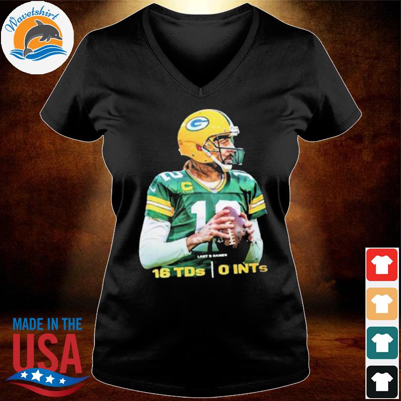 Green Bay Packers Football Aaron Rodgers NFL MVP 2021 Shirt