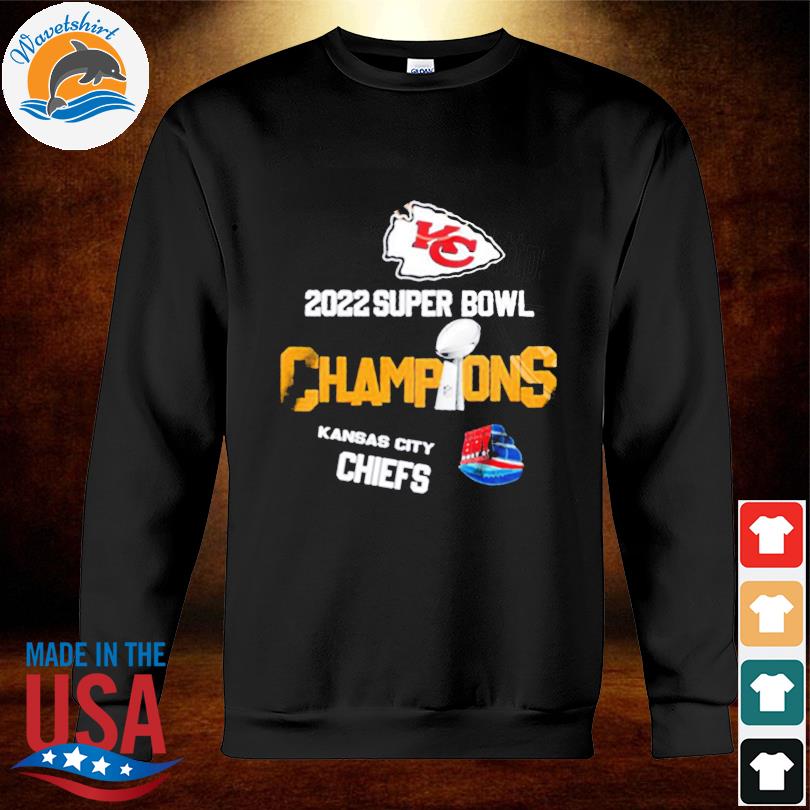 Kansas city Chiefs 2022 super bowl champions new design shirt